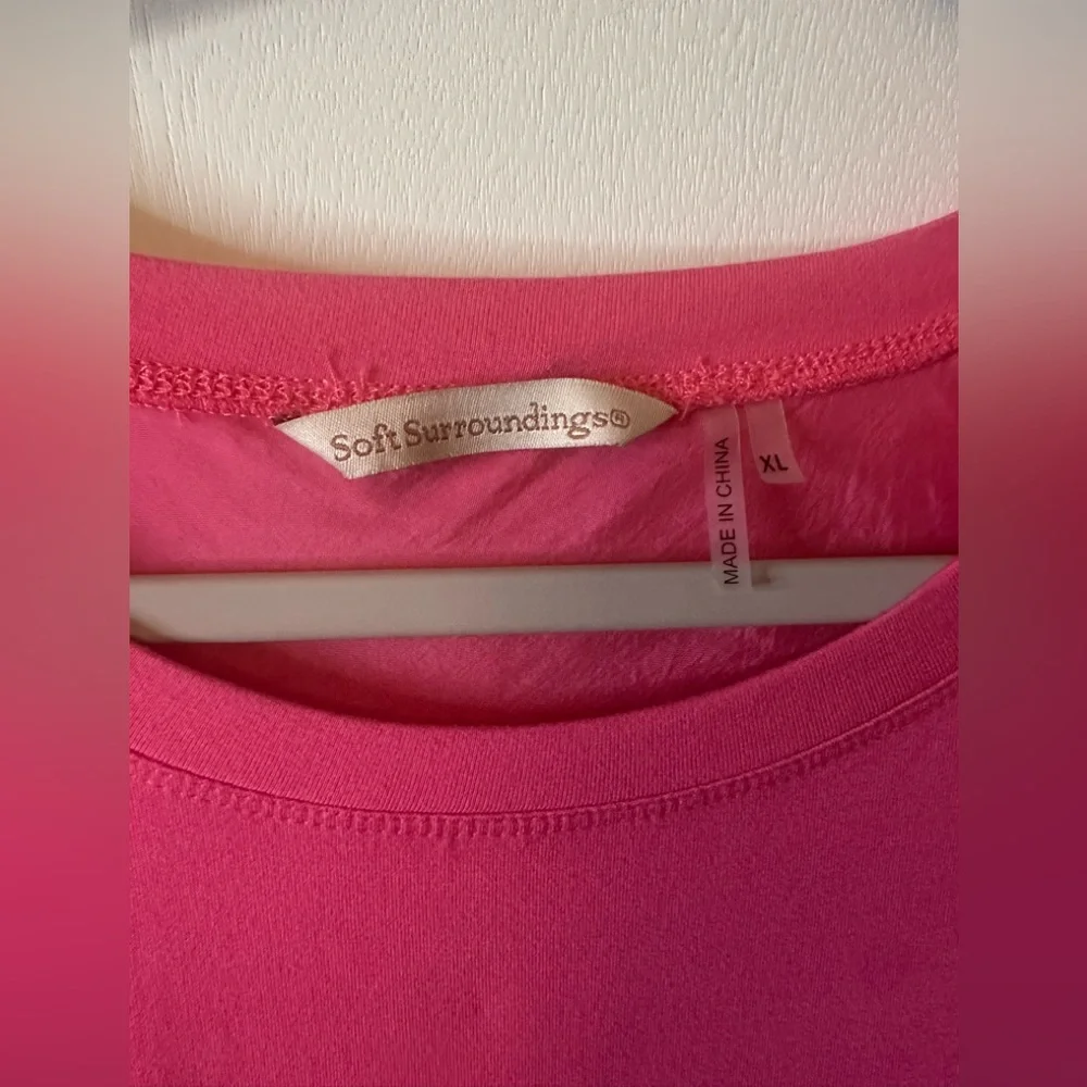 Soft Surroundings | Pink Tunic - Picture 4 of 6